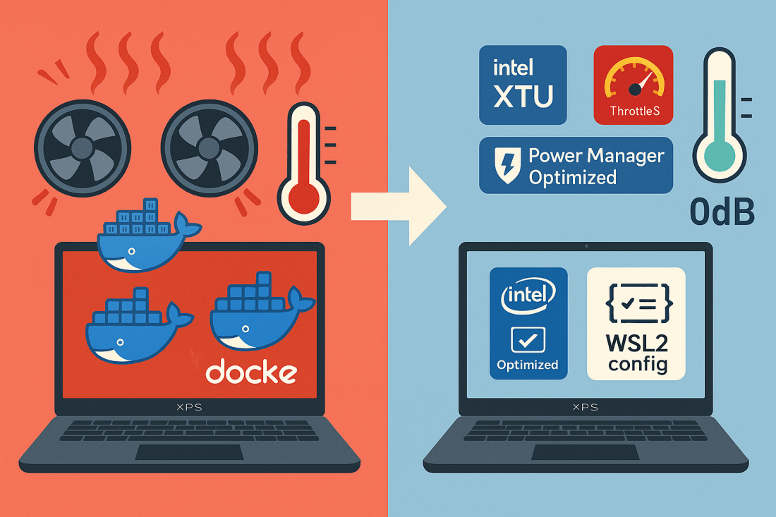 From Loud & Hot to Cool & Quiet