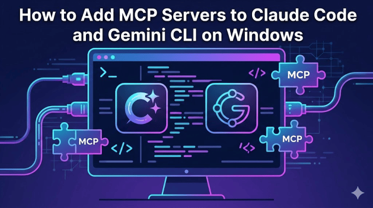 [TIP] How to Add MCP Servers to Claude Code and Gemini CLI on Windows ...